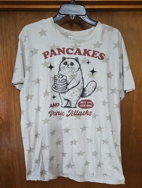DTG Funny Cat Shirt Womens Large
